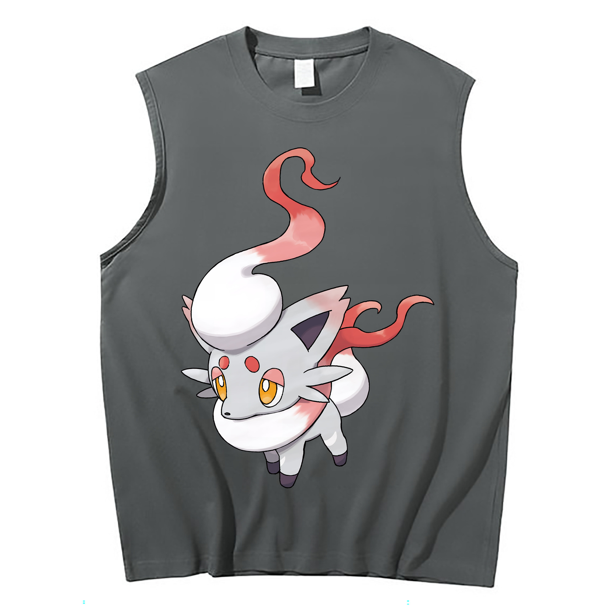 （画像用） ポケットモンスター Pokémon コットン100％タンクトップ（フロントプリント）
